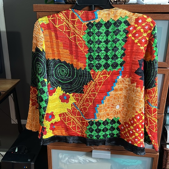 Alberto Makali vintage top size large - Picture 3 of 4